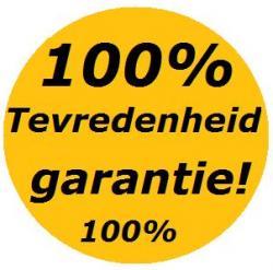 100% garantie dat alles gedraaid wordt